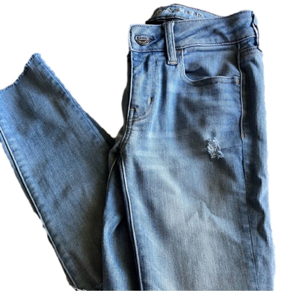 American Eagle super stretch skinny Jean size 0 long